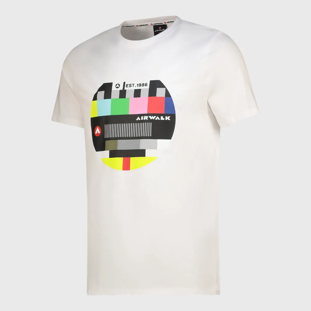 Airwalk Mens Kaws Tee White/Multi _ 182491 _ White