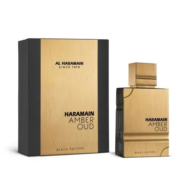 Al Haramain Amber Oud Black Edition EDP For Men 2 oz 60 ml