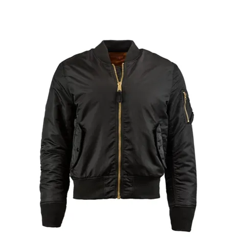 Alpha Industries MA-1 SLIM FIT FLIGHT JACKET BLACK