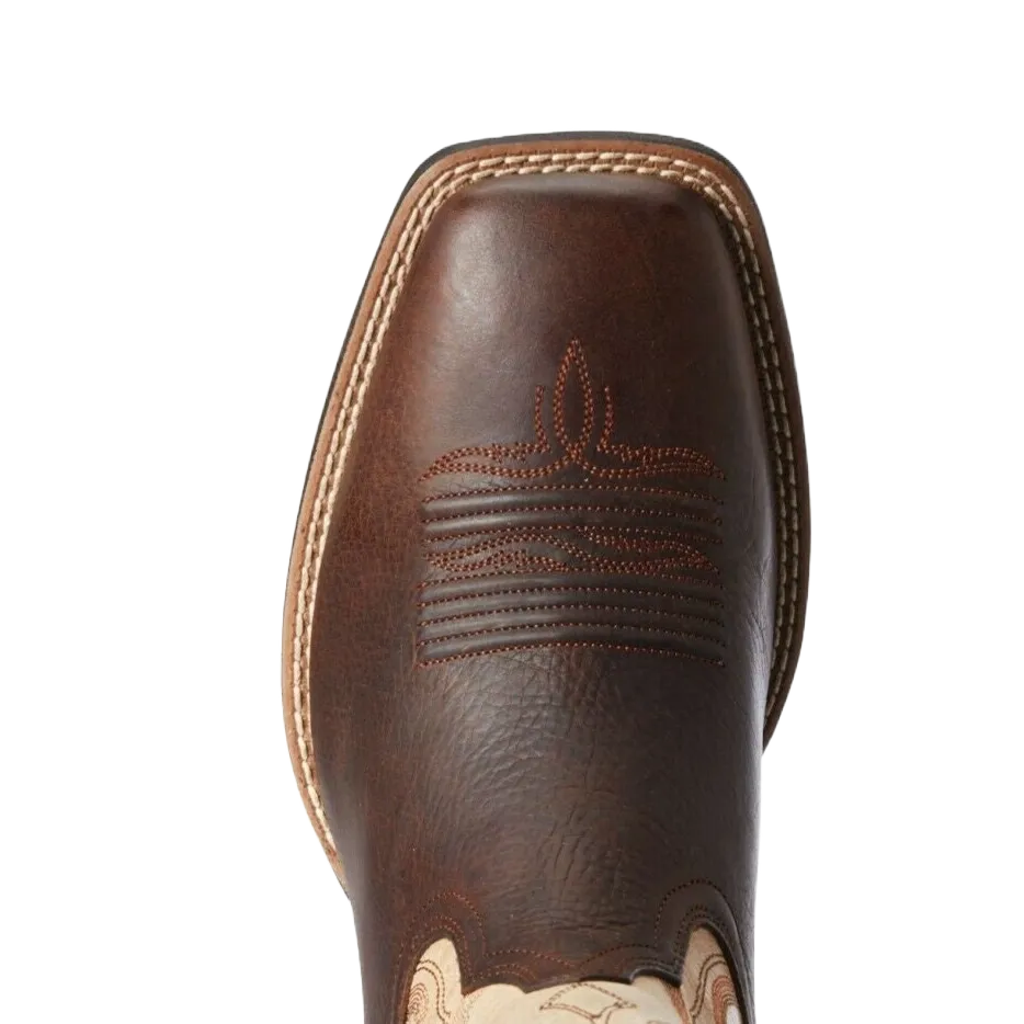 Ariat Men's AMOS Barley Brown & Tan Western Boots 10034045