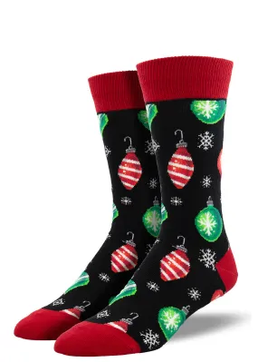 Christmas Ornaments Men's Socks