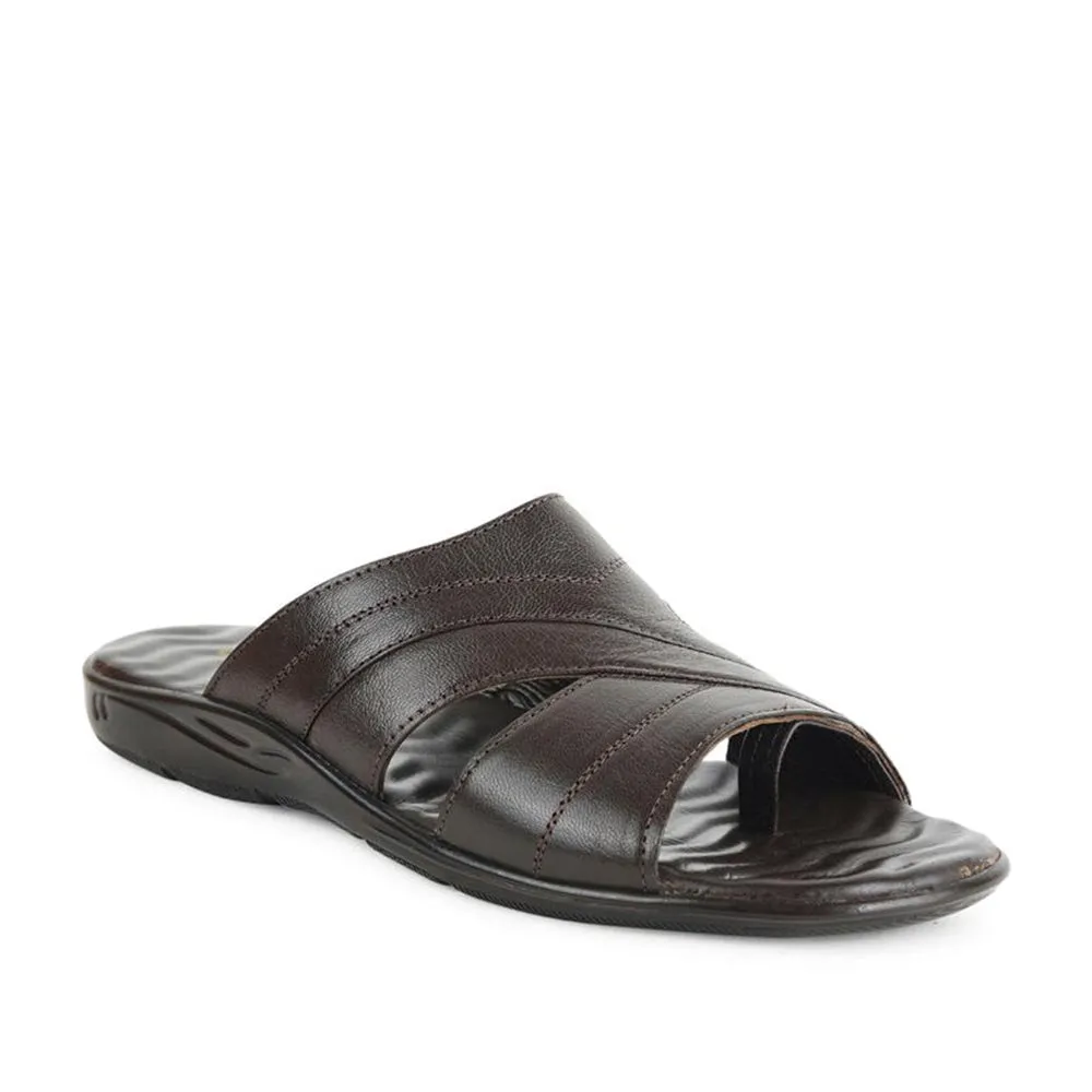 Coolers By Liberty Men LG-751 Brown Casual Slippers