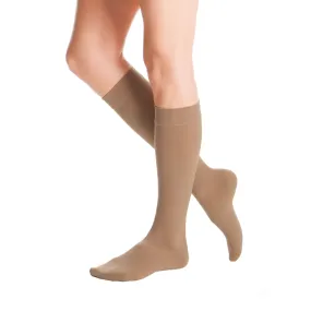 Duomed Advantage Soft Opaque Closed Toe Knee Highs - 15-20 mmHg