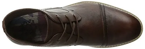 ENGLISH LAUNDRY MEN'S HUNT CHUKKA BOOT, COGNAC, 8 M US