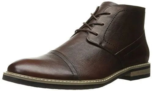 ENGLISH LAUNDRY MEN'S HUNT CHUKKA BOOT, COGNAC, 8 M US