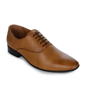 Fortune (Tan) Derby Shoes For Men FDY-109 By Liberty