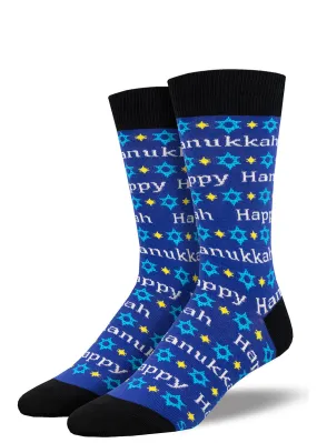 Happy Hanukkah Men's Socks