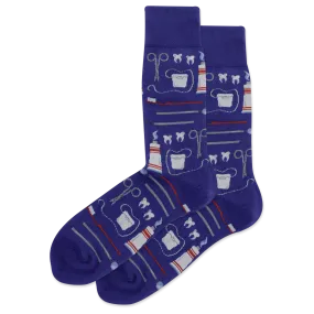 HOTSOX Men's Dentist Crew Socks