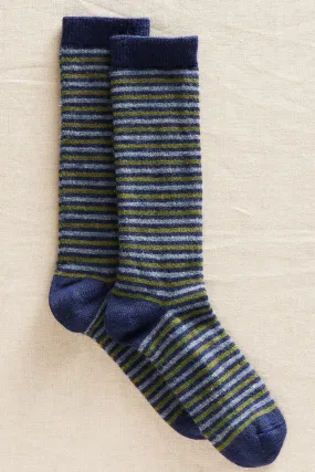 Ivy Stripe Alpaca Socks