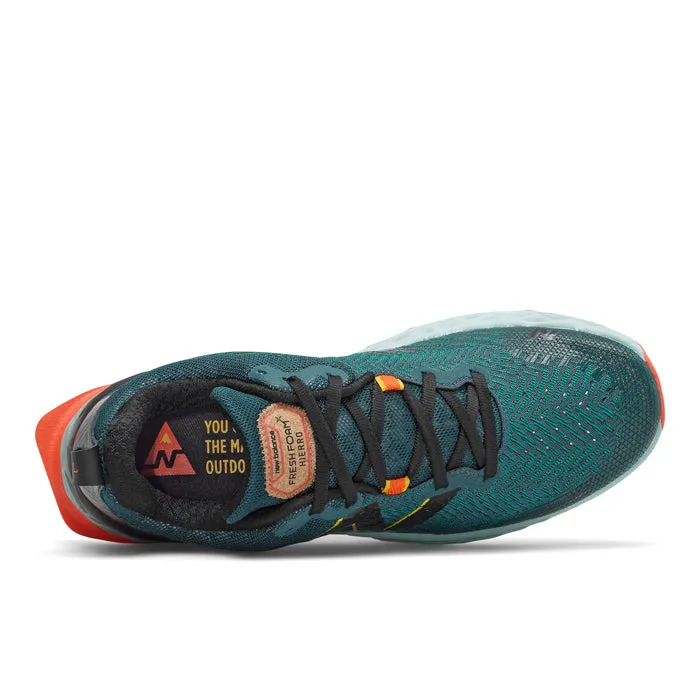 Mens New Balance Fresh Foam Hierro v6 Teal