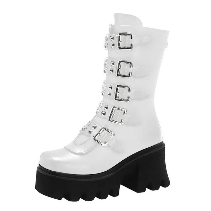 Mid-Calf Ellen Boots