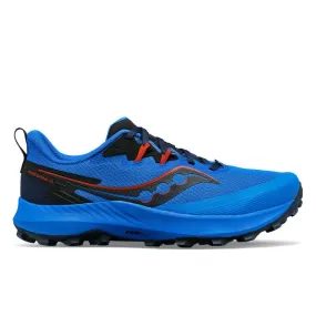 Saucony Peregrine 14 Men's Running Shoes Cobalt/Black SS24