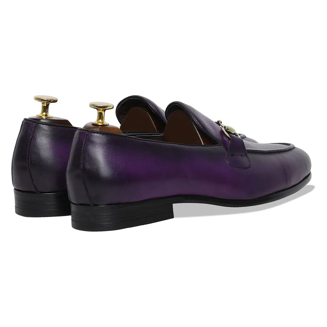 Spanish Palma Slipons - Purple