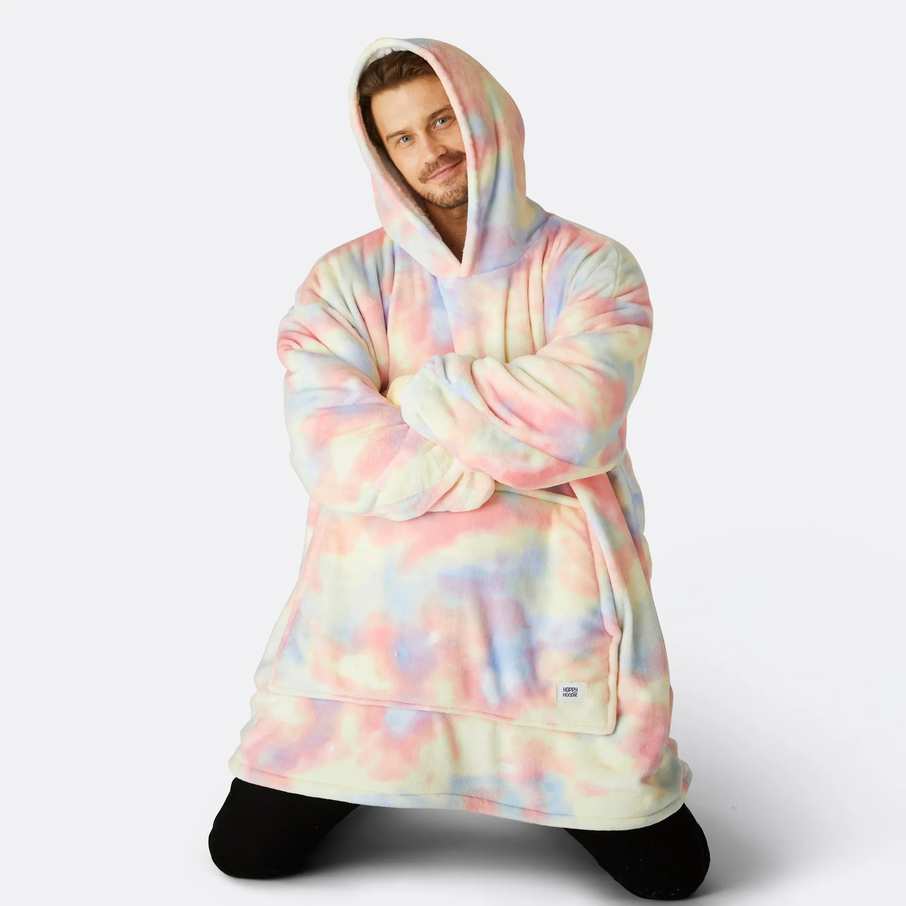 Tie Dye Pastell HappyHoodie